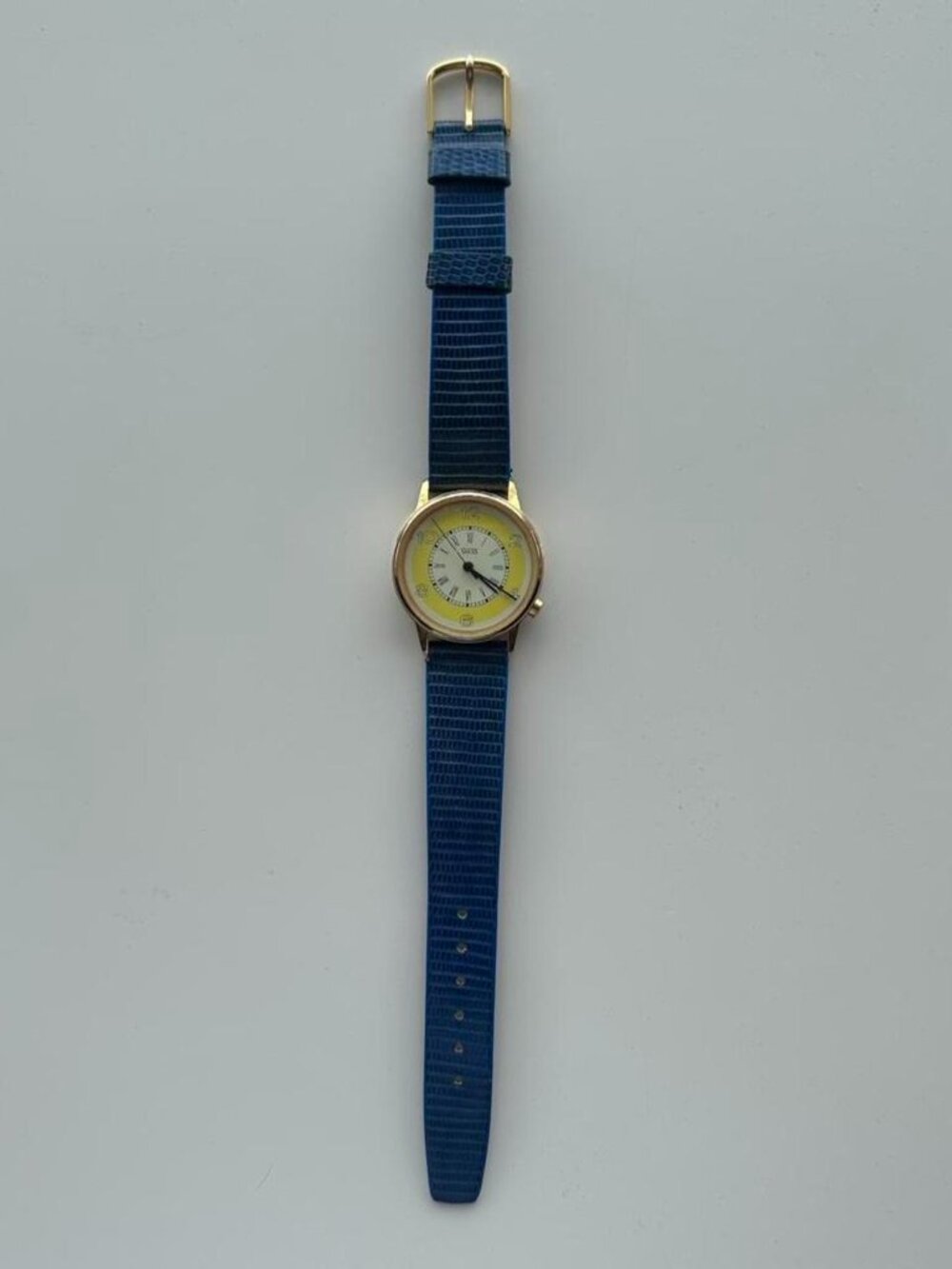 Vintage 80s Guess Pop Art Colorblock Watch